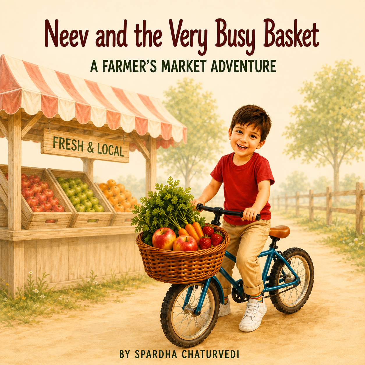 Cover of Neev and the Very Busy Basket