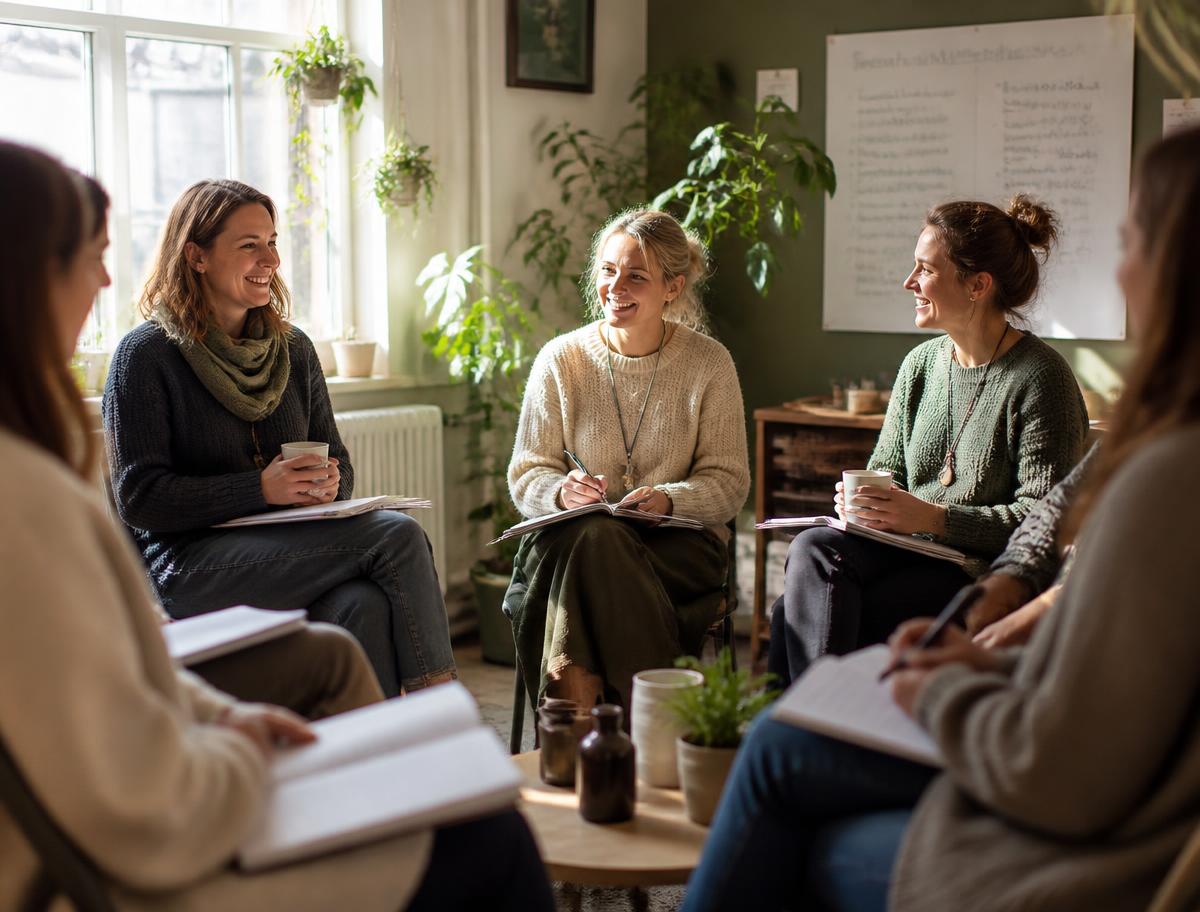 Educators in a session